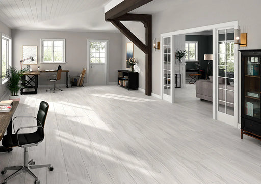 Braxton Blanca 10x40 Matte Porcelain Wood Look Tile