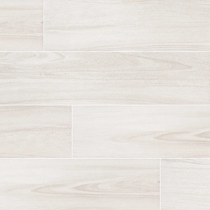 Braxton Blanca 10x40 Matte Porcelain Wood Look Tile