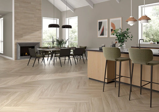 Braxton Saddle 10x40 Matte Porcelain Wood Look Tile