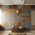 Brazilian Multicolor 12x12 Gauged Stone Tile — Hallway floor