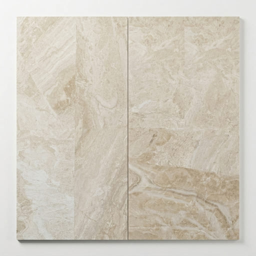 Breccia Bianco Marble Tile 12x24 Polished close-up