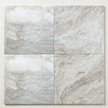 Breccia Bianco Marble Tile 24x24 Honed close-up