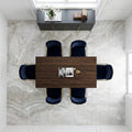 Breccia Bianco Marble Tile 24x24 Honed — Dining Room floor