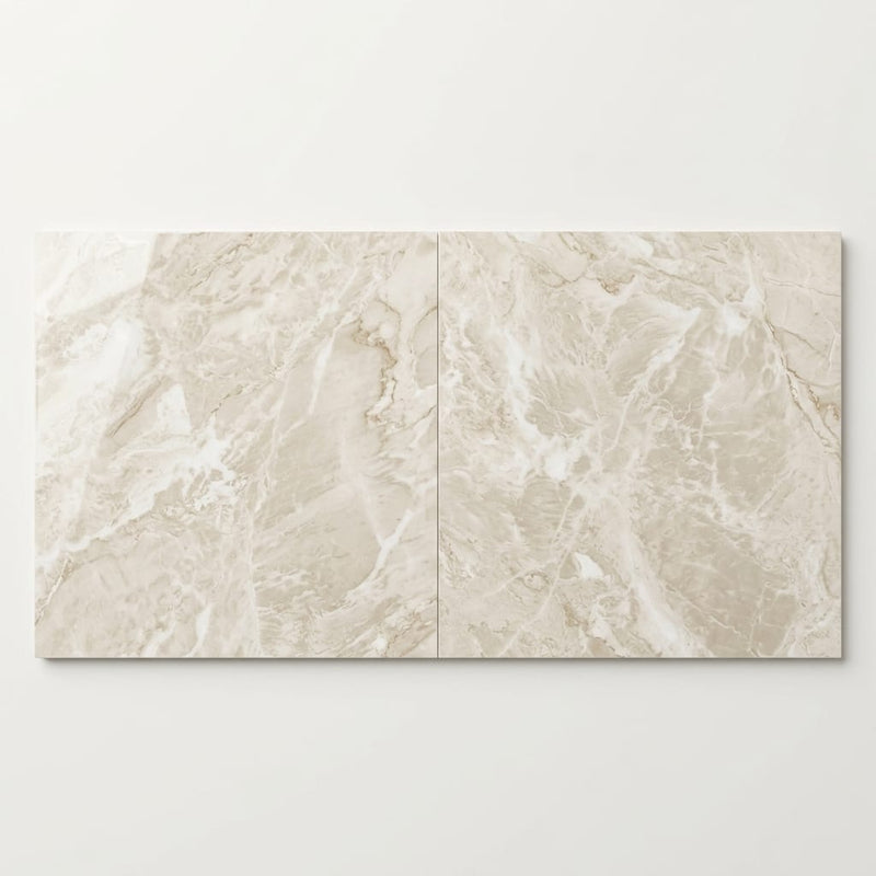 Breccia Bianco Marble Tile 24x24 Polished close-up