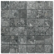 Travertine/Marble Mosaics Breccia Grigio 12x12 Natural Veined Marble Mosaic