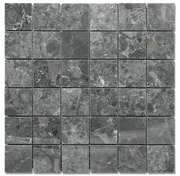 Travertine/Marble Mosaics Breccia Grigio 12x12 Natural Veined Marble Mosaic