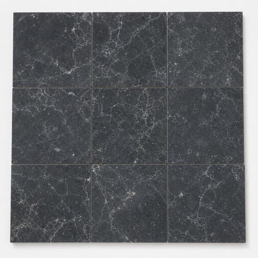Breccia Grigio 12x12 Polished Veined Marble Tile close-up