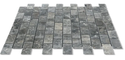 Breccia Grigio 1x2 Brick 12x12 Natural Veined Marble Mosaic