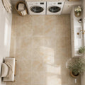 Breccia Oniciata 12x12 Polished Veined Marble Tile — Laundry Room floor