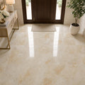 Breccia Oniciata 18x18 Natural Veined Marble Tile — Foyer floor