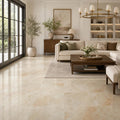 Breccia Oniciata 18x18 Natural Veined Marble Tile — Living Room floor