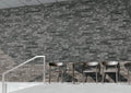 Brickstone Charcoal 2x10 Matte Porcelain Brick Look Floor Tile