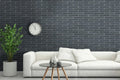 Brickstone Cobble 2x10 Matte Porcelain Brick Look Floor Tile