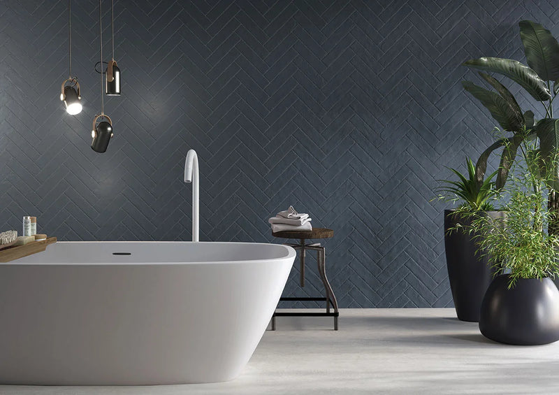 Brickstone Cobble 2x10 Matte Porcelain Brick Look Floor Tile