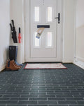 Brickstone Cobble 2x10 Matte Porcelain Brick Look Floor Tile