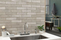Brickstone Ivory 2x10 Matte Porcelain Brick Look Floor Tile