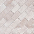 Brickstone Ivory 5x10 Matte Porcelain Brick Look Floor Tile