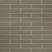 Brickstone Putty 2x10 Matte Porcelain Brick Look Floor Tile