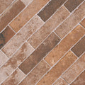 Brickstone Red 2x10 Matte Porcelain Brick Look Floor Tile