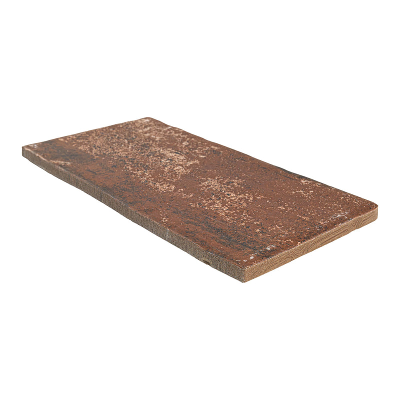 Brickstone Red 5x10 Matte Porcelain Brick Look Floor Tile