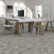Brickstone Taupe 5x10 Matte Porcelain Brick Look Floor Tile