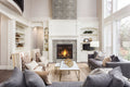 Brickstone Taupe 5x10 Matte Porcelain Brick Look Floor Tile