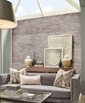 Brickstone Taupe 2x10 Matte Porcelain Brick Look Floor Tile