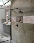 Brickstone Taupe 2x10 Matte Porcelain Brick Look Floor Tile