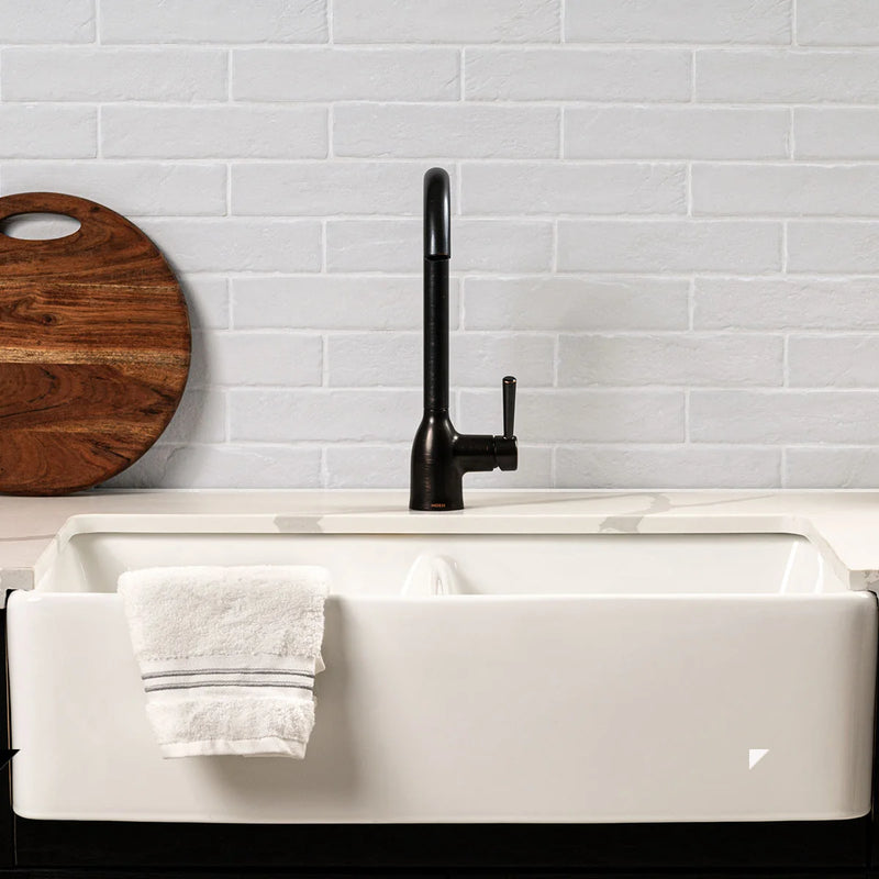 Brickstone White Brick 2x10 Matte Porcelain Tile