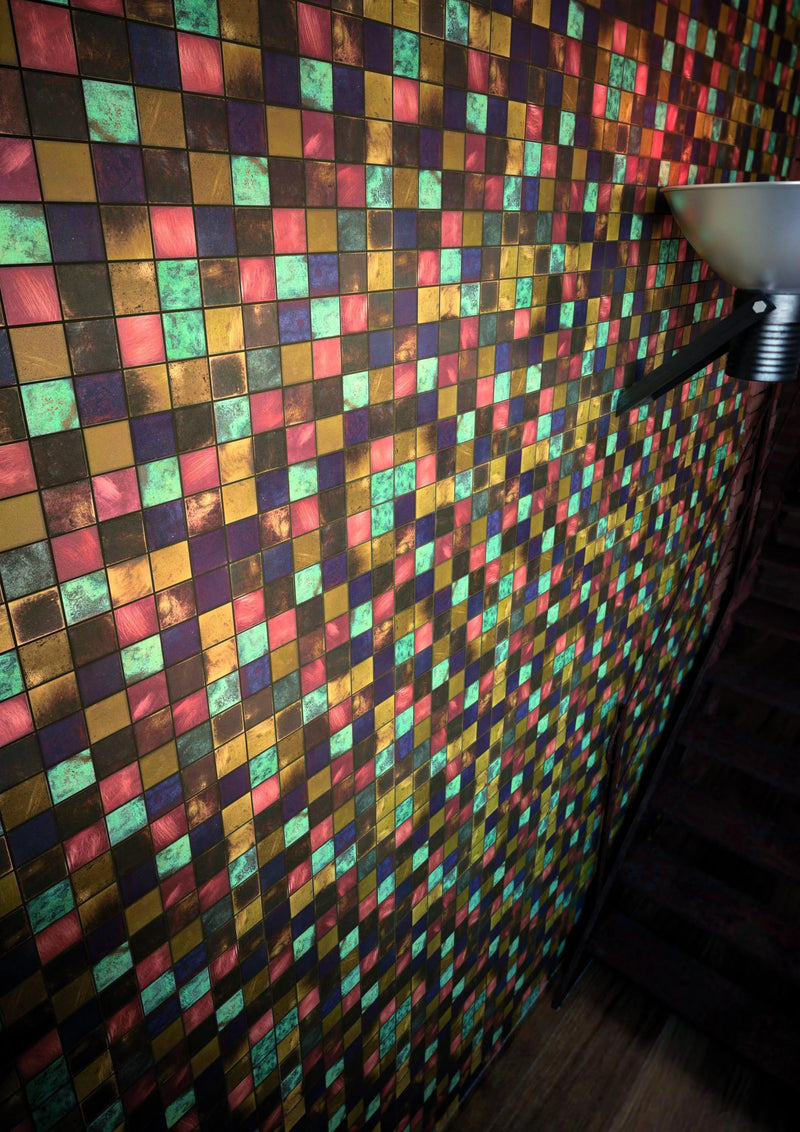 Bronzo 11.73x11.73 Glass Mosaic