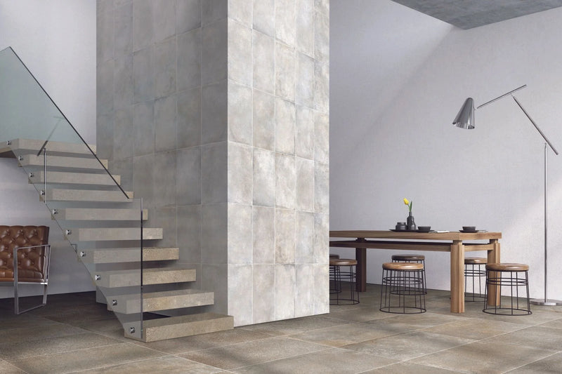 Brooklyn Cemento Toupe 2x2 Matte Porcelain Tile