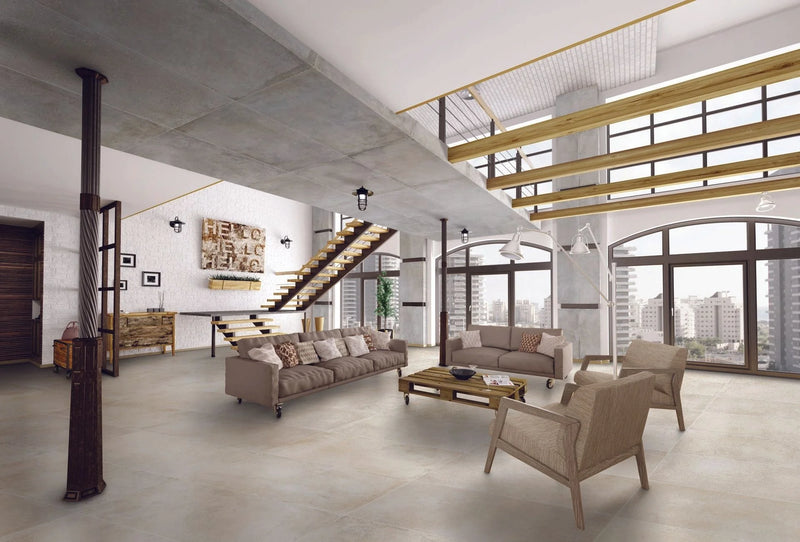 Brooklyn Cemento Sand 2x2 Matte Porcelain Tile