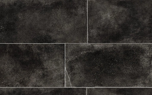 Brooklyn Cemento Black 24x48 R11 Textured Porcelain Tile