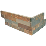 Butterscotch 24x6 Quartzite Ledger Corner