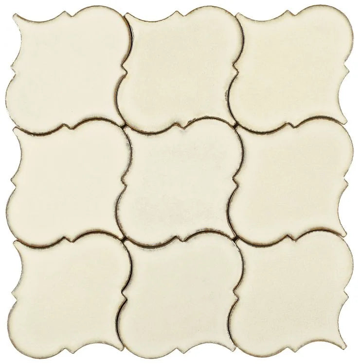 Calabash Ivory Porcelain Mosaic