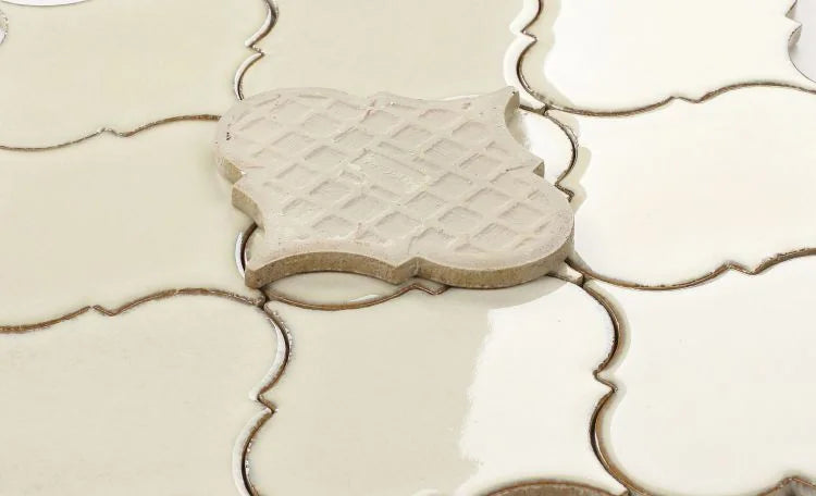Calabash Ivory Porcelain Mosaic