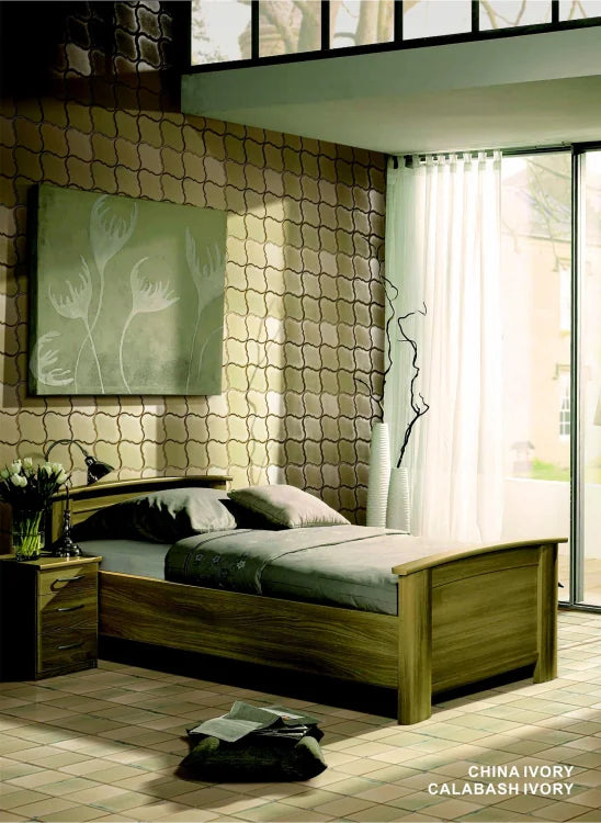 Calabash Ivory Porcelain Mosaic