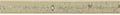 Calabash Ivory Cane 1.63x12 Linear Trim Porcelain Mosaic