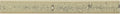 Calabash Ivory Cane 1.63x12 Linear Trim Porcelain Mosaic