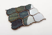 Calabash Multiblue Porcelain Mosaic