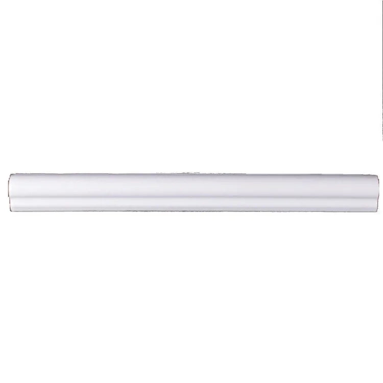 Calabash White 1.25x11.75 Trim Glass Mosaic