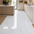Calacata Gold 18x18 Polished Veined Marble Tile — Kitchen floor