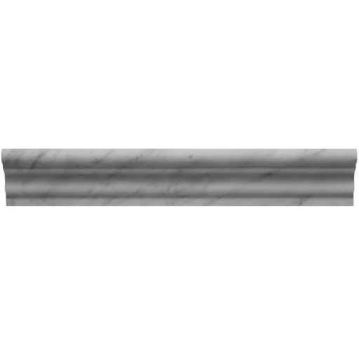 Calacatta 2x12 Chair Rail Honed Marble Trim