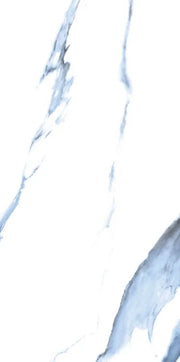 Calacatta Blue 12x24 Matte Marble Look Porcelain Tile