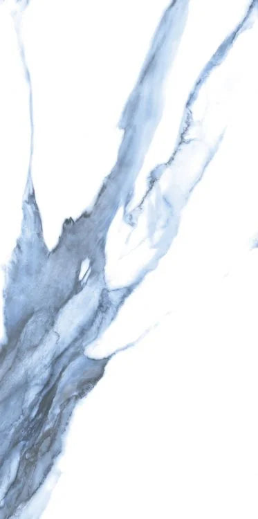 Calacatta Blue 12x24 Matte Marble Look Porcelain Tile