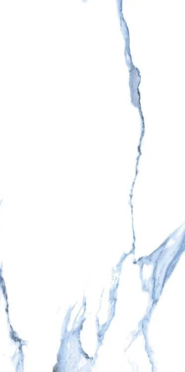 Calacatta Blue 12x24 Matte Marble Look Porcelain Tile