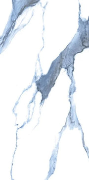 Calacatta Blue 12x24 Matte Marble Look Porcelain Tile