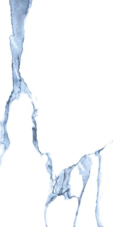 Calacatta Blue 12x24 Matte Marble Look Porcelain Tile