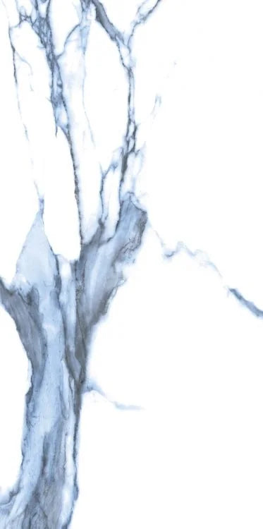 Calacatta Blue 12x24 Matte Marble Look Porcelain Tile