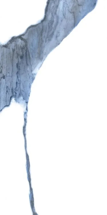 Calacatta Blue 12x24 Polished Marble Look Porcelain Tile